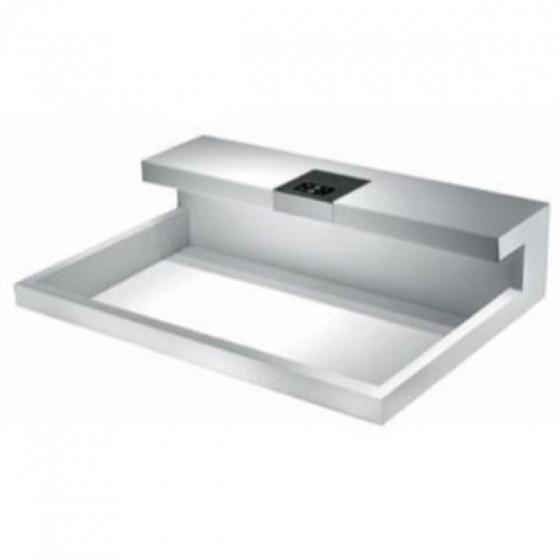 Latoscana I-CET Vessel comes in WHITE/CHROME finish Vessel Sink Latoscana 