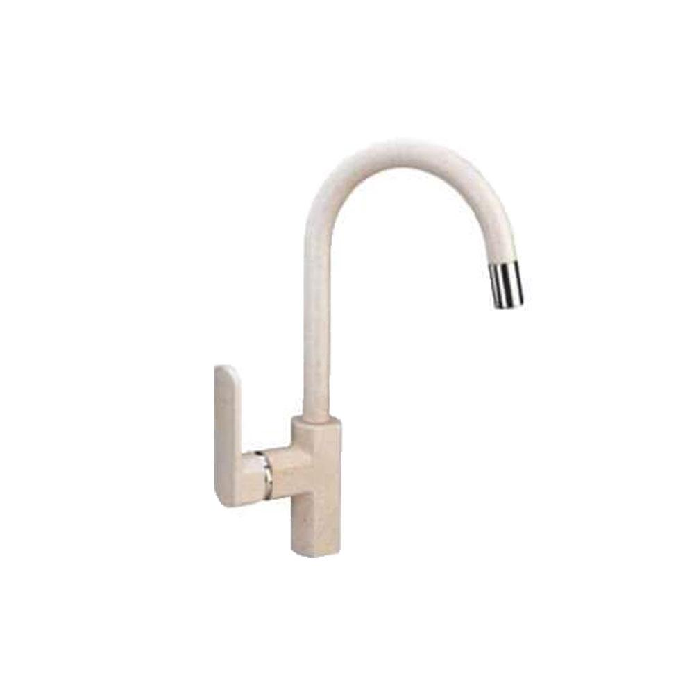 Latoscana Pamix50E Single Handle Pull-Down Bar Kitchen Faucet In Milk White Kitchen faucet Latoscana 