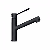 Thumbnail for Latoscana TIZMIXEXT Kitchen Faucet in 70Ug Black Matt Finish Kitchen faucet Latoscana 