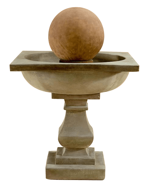 Lunara Outdoor Cast Stone Garden Fountain Fountain Tuscan 