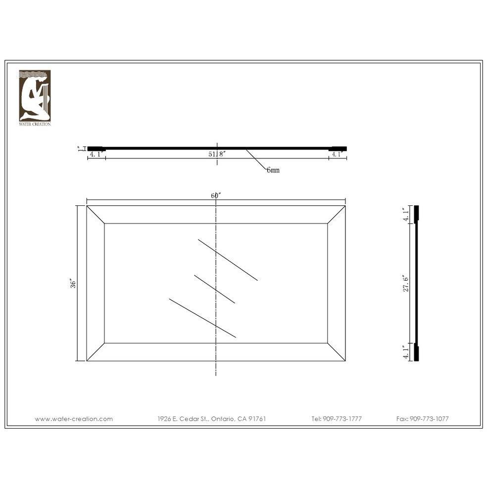 Madison 60" Espresso Double Sink Bathroom Vanity With Matching Framed Mirror Vanity Water Creation 