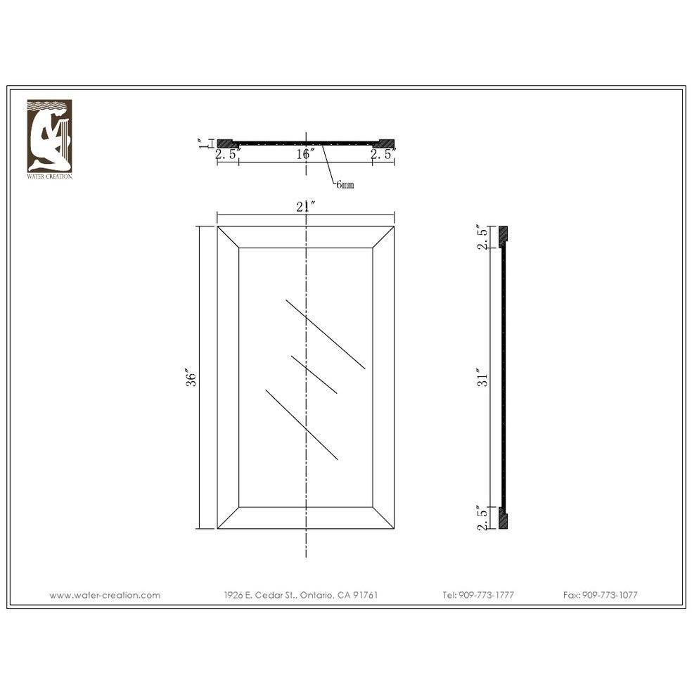 Madison 60" Espresso Double Sink Vanity With 2 Framed Mirrors And Faucets Vanity Water Creation 