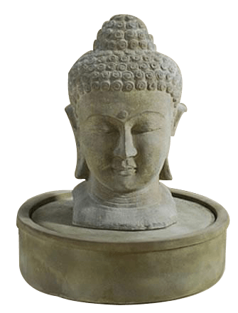Meditation Buddha Outdoor Cast Stone Garden Fountain Fountain Tuscan 