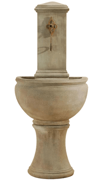 Thumbnail for Modena Wall Outdoor Cast Stone Garden Fountain For Spout Fountain Tuscan 