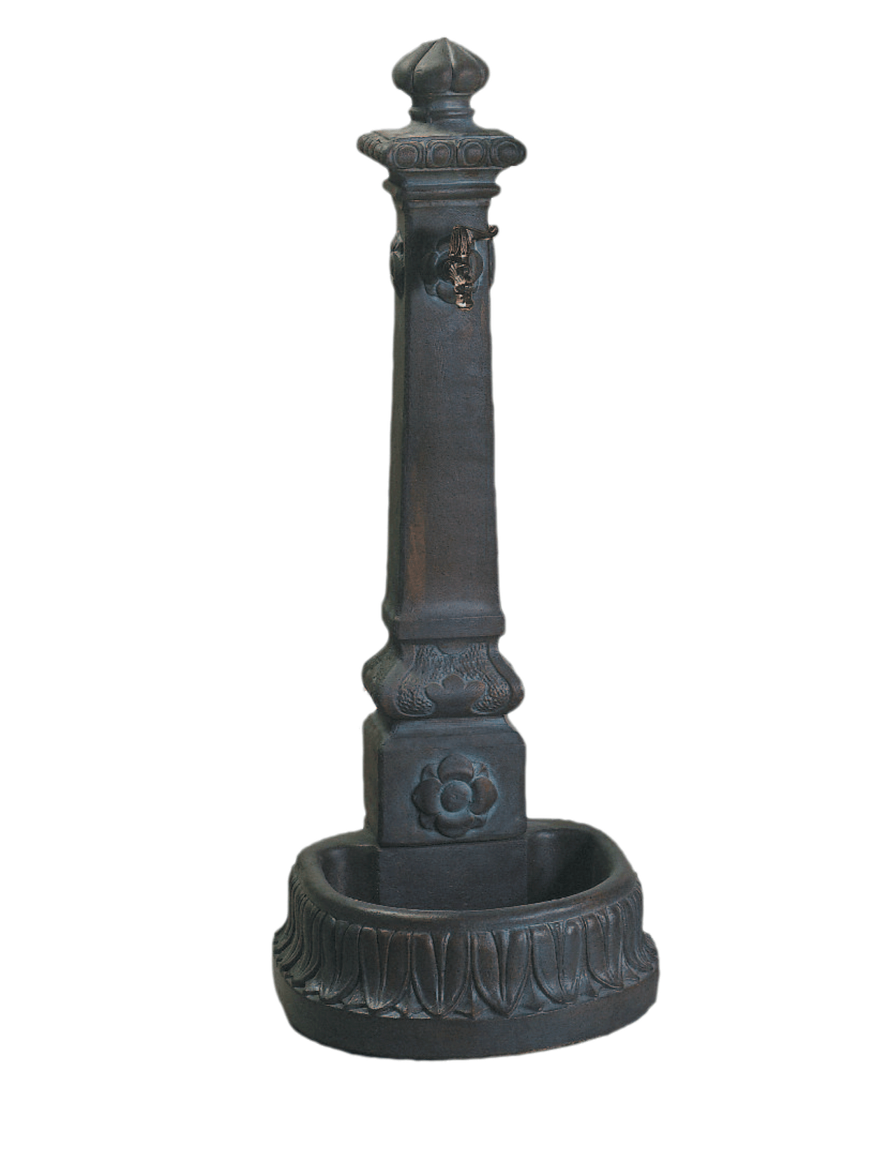 Montecatini Drinking Cast Stone Outdoor Garden Fountains With Spout Fountain Tuscan 