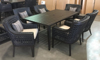 Thumbnail for Monterey Outdoor Dining Set Of 7 Outdoor Furniture Tuscan 