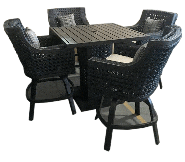 Monterey Outdoor Pub Set Of 5 Outdoor Furniture Tuscan 