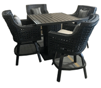 Thumbnail for Monterey Outdoor Pub Set Of 5 Outdoor Furniture Tuscan 