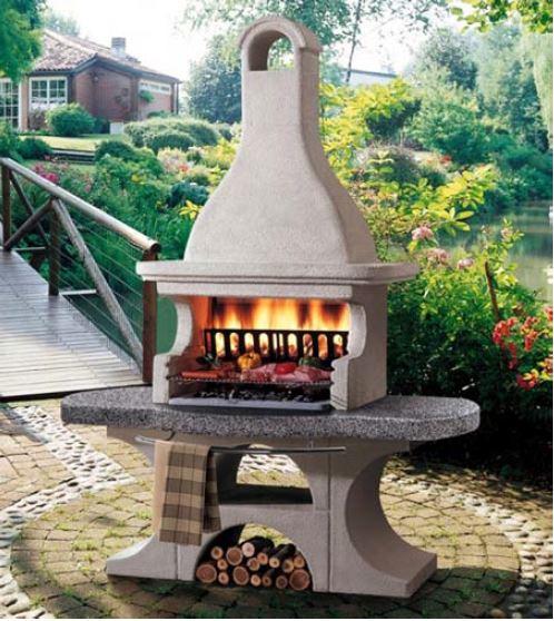 Palazzetti NEWPORT 2 Barbecue Outdoor Cooking Grill By Paini Pizza Ovens Paini 