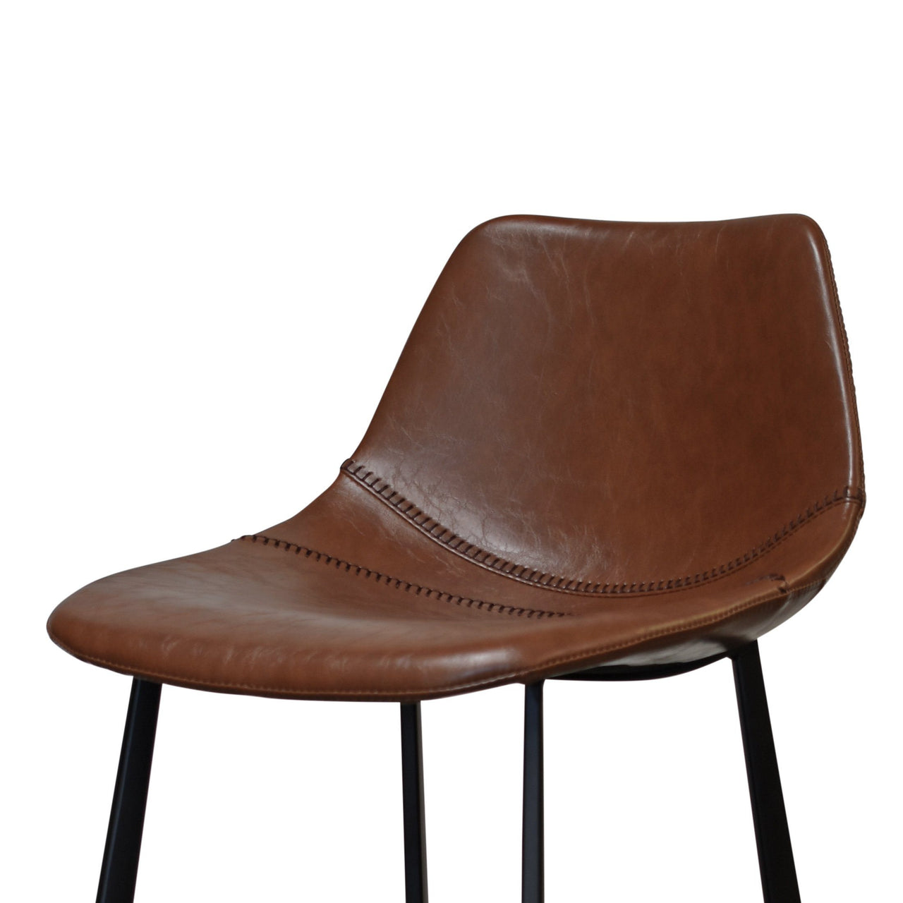 Pablo Bar Stool, Chestnut Brown, Set of 2 Bar Stool Gingko 