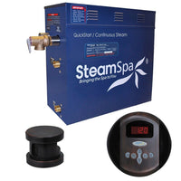 Thumbnail for SteamSpa Oasis 4.5 KW QuickStart Acu-Steam Bath Generator Package in Oil Rubbed Bronze Steam Generators SteamSpa 