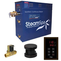 Thumbnail for SteamSpa Oasis 7.5 KW QuickStart Acu-Steam Bath Generator Package with Built-in Auto Drain in Oil Rubbed Bronze Steam Generators SteamSpa 