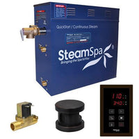 Thumbnail for SteamSpa Oasis 6 KW QuickStart Acu-Steam Bath Generator Package with Built-in Auto Drain in Oil Rubbed Bronze Steam Generators SteamSpa 