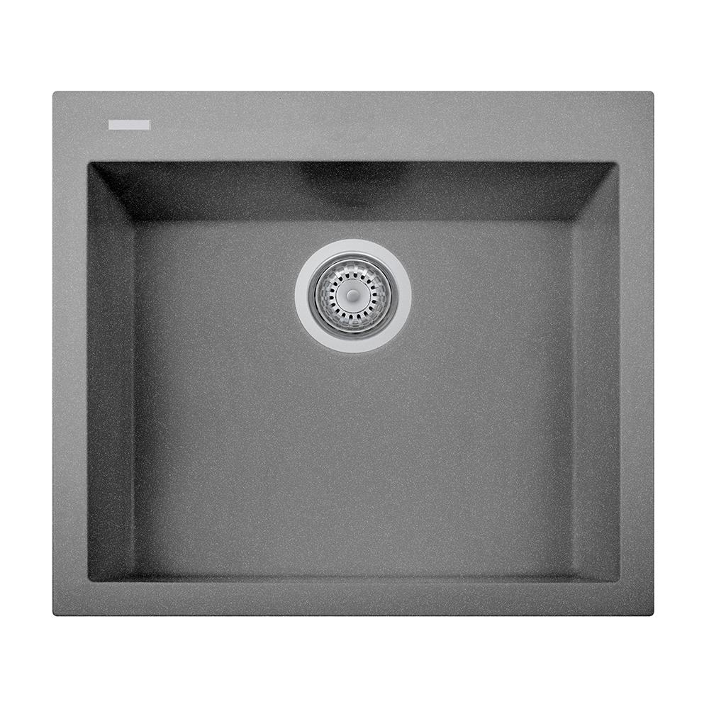 Latoscana Single Basin Drop-In Sink ON6010 Kitchen Sink Latoscana Titanium 