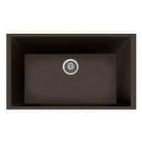 Thumbnail for Latoscana Plados Sink Contemporary Styling ON8410ST Kitchen Sink Latoscana Brown 