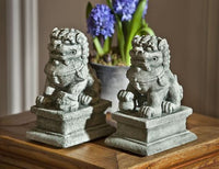 Thumbnail for Sm Temple Foo Dog Lt and Rt OR-129 and OR-130 Statuary Statuary Campania International 