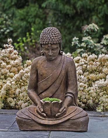 Lotus Buddha Statuary Statuary Campania International 