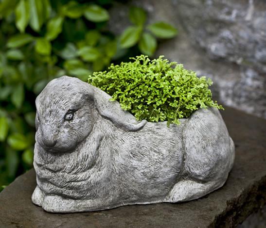 Campania International Cast Stone Bunny Planter Urn/Planter Campania International 