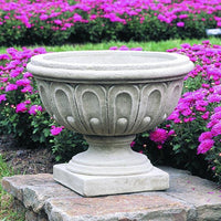 Thumbnail for Campania International Cast Stone Longwood Fluted Urn Urn/Planter Campania International 