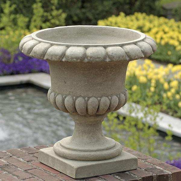Campania International Cast Stone Longwood Main Ftn Garden Urn Urn/Planter Campania International 