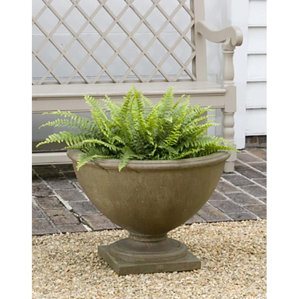 Campania International Cast Stone Williamsburg Bassett Hall Urn Urn/Planter Campania International 