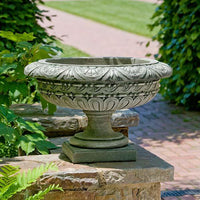 Thumbnail for Campania International Cast Stone Longwood Rosette Urn Urn/Planter Campania International 