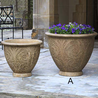 Thumbnail for Campania International Cast Stone Arabesque Large Planter Urn/Planter Campania International 