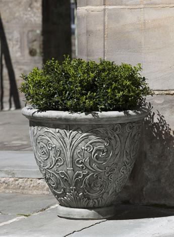 Campania International Cast Stone Arabesque Small Planter Urn/Planter Campania International 