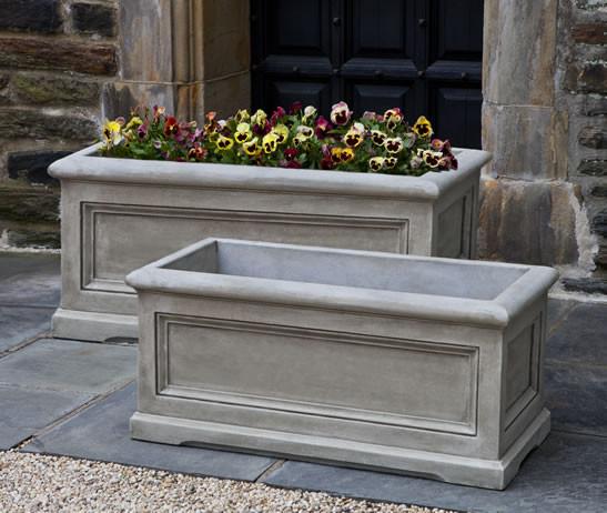 Campania International Cast Stone Large Orleans Window Box Urn/Planter Campania International 