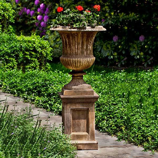 Campania International Cast Stone Smithsonian Classical Urn Urn/Planter Campania International 