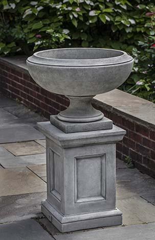 Campania International Cast Stone Jensen Urn, Small Urn/Planter Campania International 