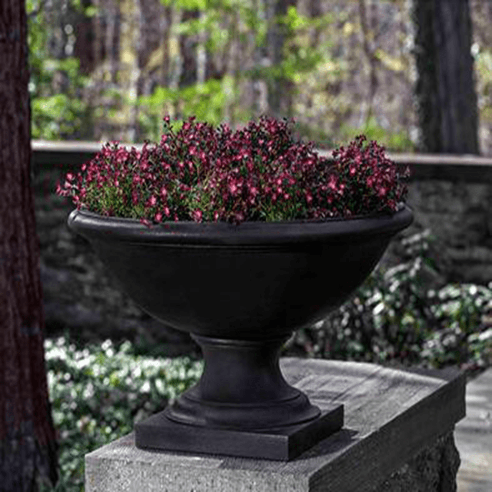 Campania International Cast Stone Low Savannah Urn Urn/Planter Campania International 