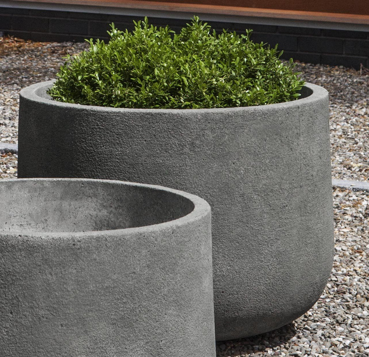 Campania International Cast Stone Tribeca Planter, Medium Urn/Planter Campania International 