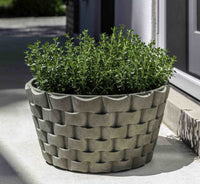 Thumbnail for Campania International M Weave Round Planter Urn/Planter Campania International 