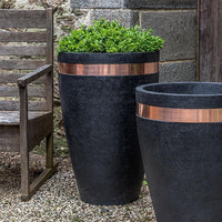 Thumbnail for Campania International Moderne Tapered Tall Planter Urn/Planter Campania International 