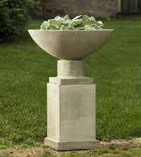 Thumbnail for Campania International Cast Stone Savoy Pedestal Urn/Planter Campania International 