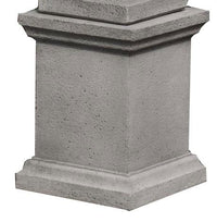 Thumbnail for Campania International Cast Stone Low Wolcott Pedestal Urn/Planter Campania International 