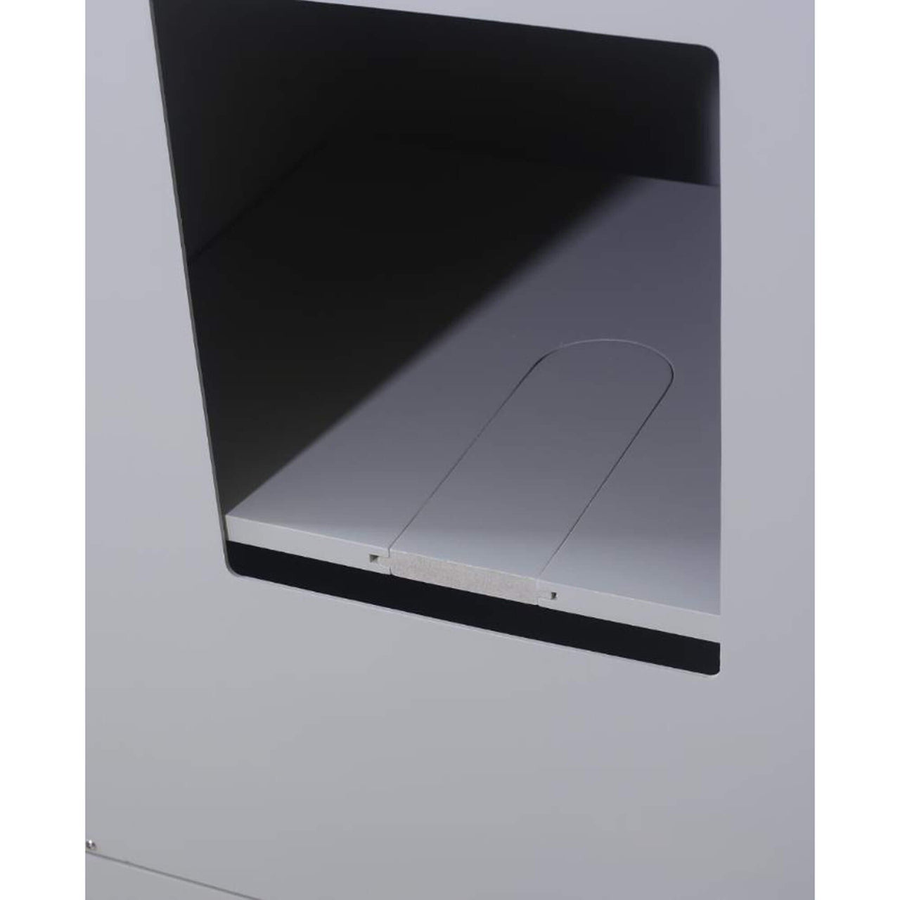 POTENZA 72" Earl Grey Double Sink Bathroom Vanity With Large Framed Mirror Vanity Water Creation 