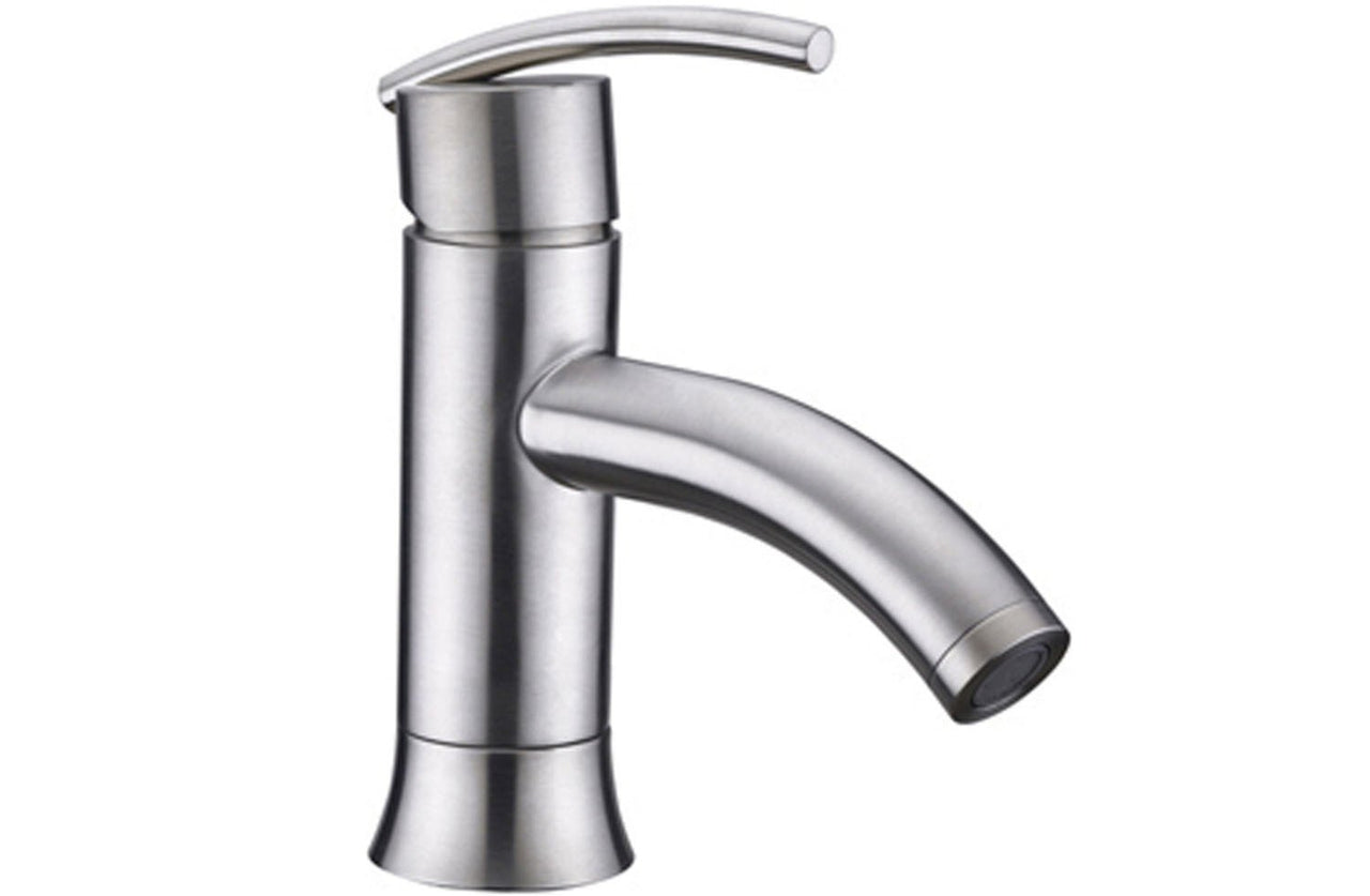 Virtu USA PS-269-BN Adonis Brushed Nickel Single Handle Faucet Bathroom Faucet Virtu USA 