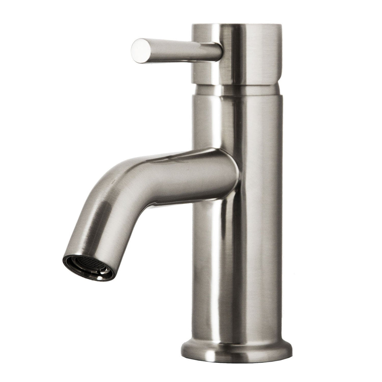 Virtu USA PS-401-BN Biezi Brushed Nickel Single Handle Faucet Bathroom Faucet Virtu USA 