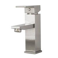 Thumbnail for Virtu USA PS-403-BN Orion Brushed Nickel Single Handle Faucet Bathroom Faucet Virtu USA 