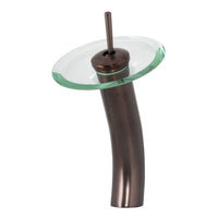 Thumbnail for Virtu USA PS-701-ORB Despina Oil Rubbed Bronze Single Handle Faucet Bathroom Faucet Virtu USA 