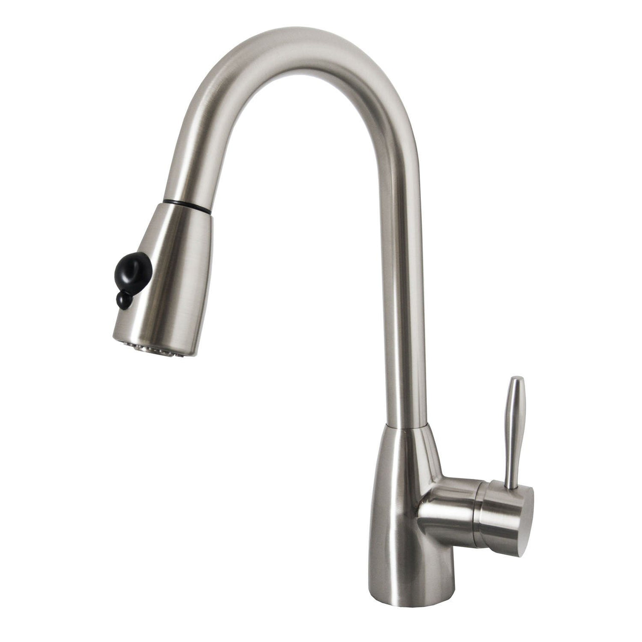 Virtu USA PSK-1001-BN Neptune Brushed Nickel Single Handle Faucet Kitchen Faucet Virtu USA 