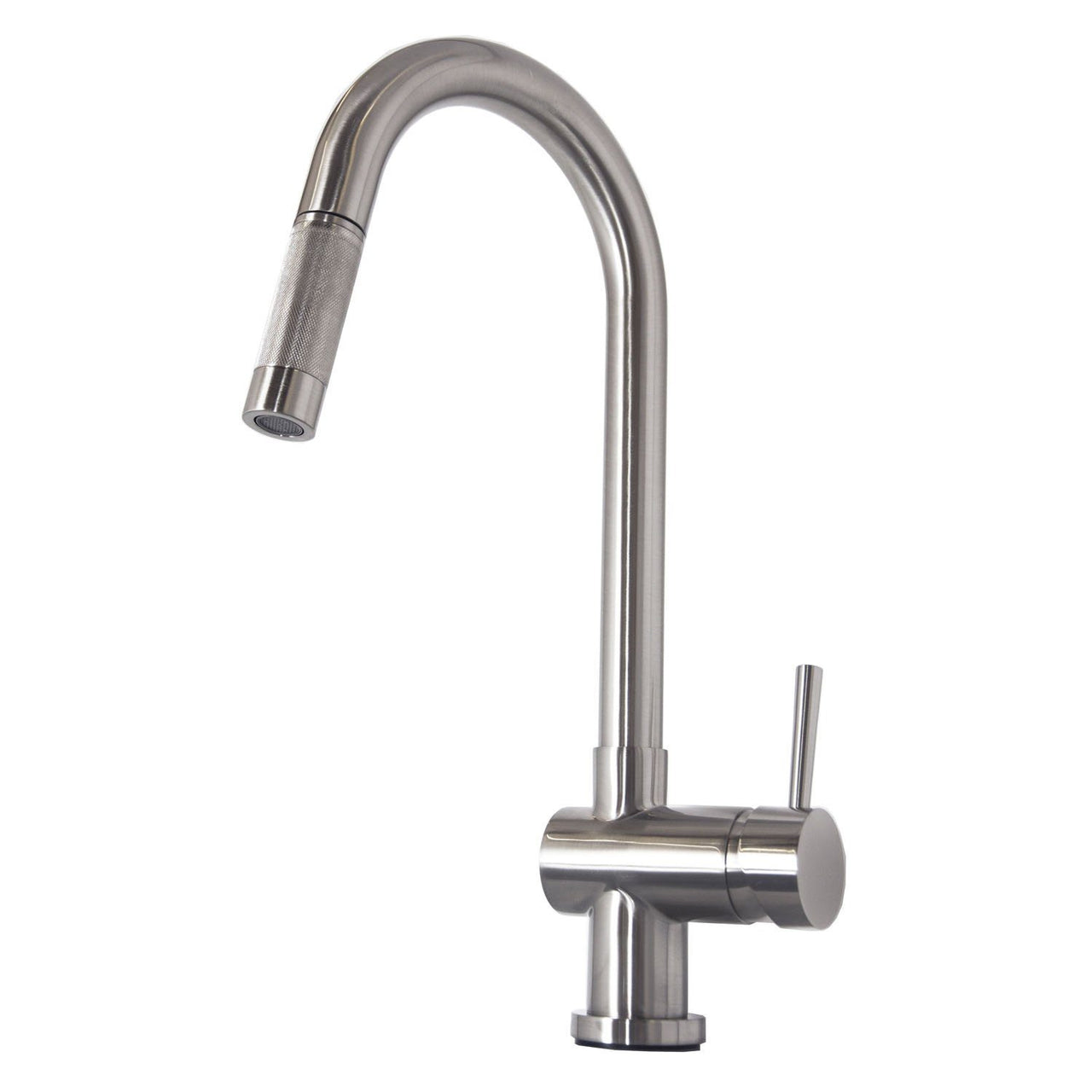 Virtu USA PSK-1002-BN Huya Brushed Nickel Single Handle Faucet Kitchen Faucet Virtu USA 