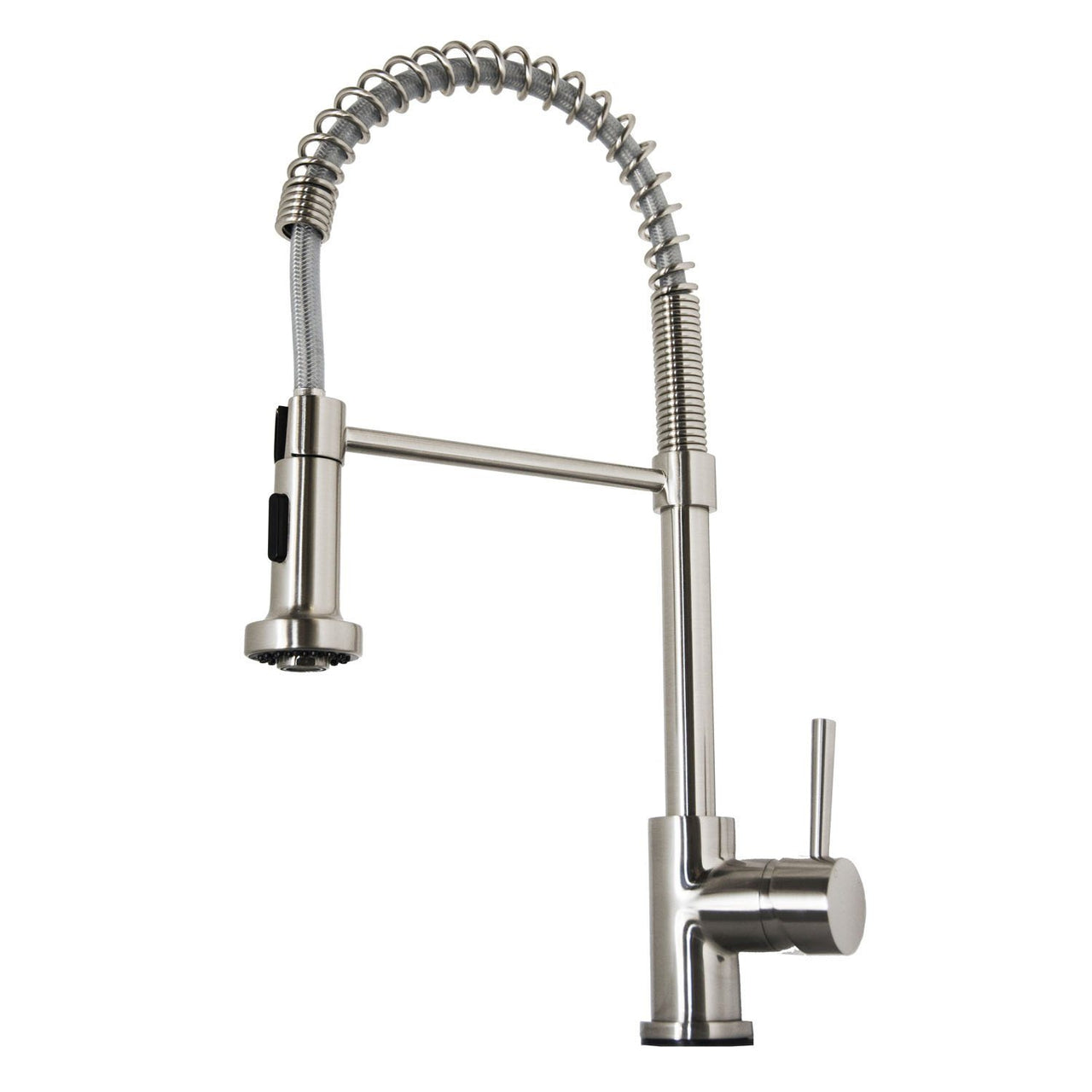 Virtu USA PSK-1004-BN Triton Brushed Nickel Single Handle Faucet Kitchen Faucet Virtu USA 