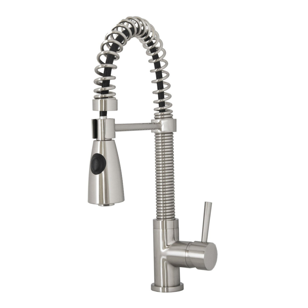 Virtu USA PSK-1007-BN Ceto Brushed Nickel Single Handle Faucet Kitchen Faucet Virtu USA 