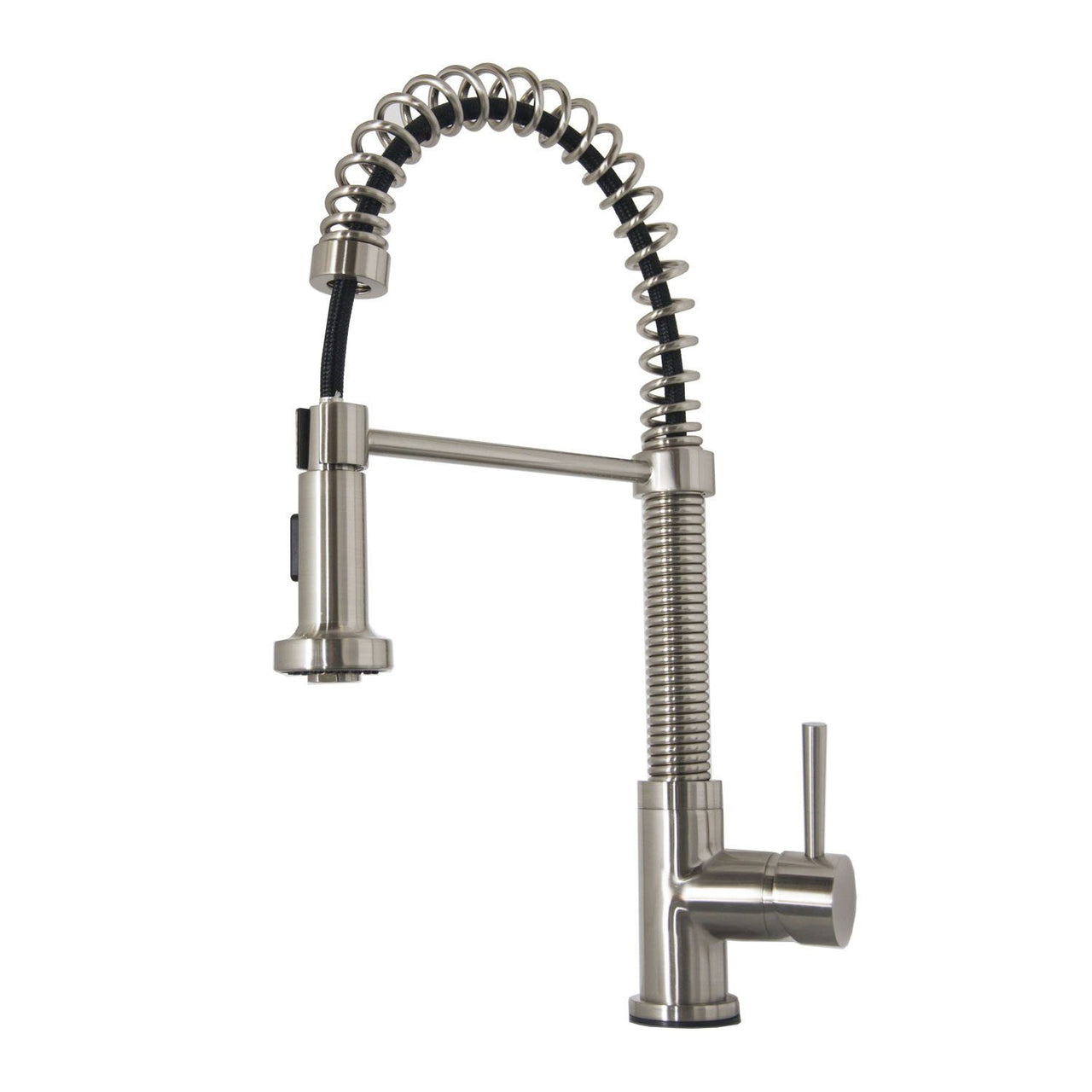 Virtu USA PSK-1008-BN Arvia Brushed Nickel Single Handle Faucet Kitchen Faucet Virtu USA 
