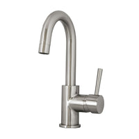 Thumbnail for Virtu USA PSK-501-BN Lithios Brushed Nickel Single Handle Faucet Kitchen Faucet Virtu USA 