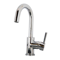 Thumbnail for Virtu USA PSK-501-PC Lithios Polished Chrome Single Handle Faucet Kitchen Faucet Virtu USA 