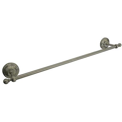 Latoscana England 24" Towel Bar In A Brushed Nickel Finish towel bars Latoscana 